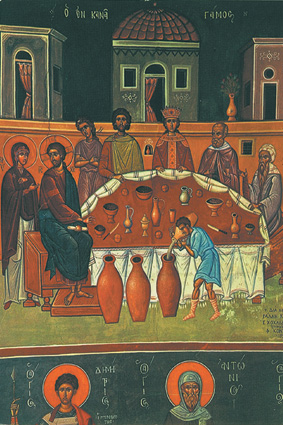 Carte 10x15cm - Noces de Cana nø105 - Chevetogne