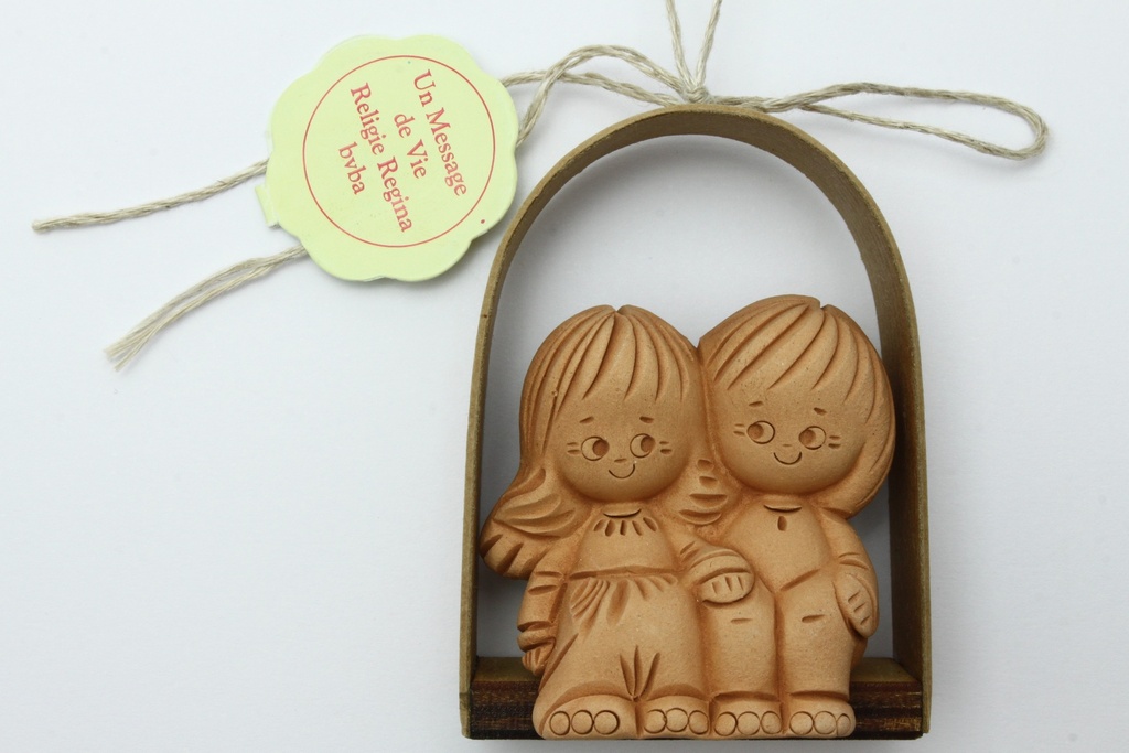 Couple de rèves terre cuite (sans texte)