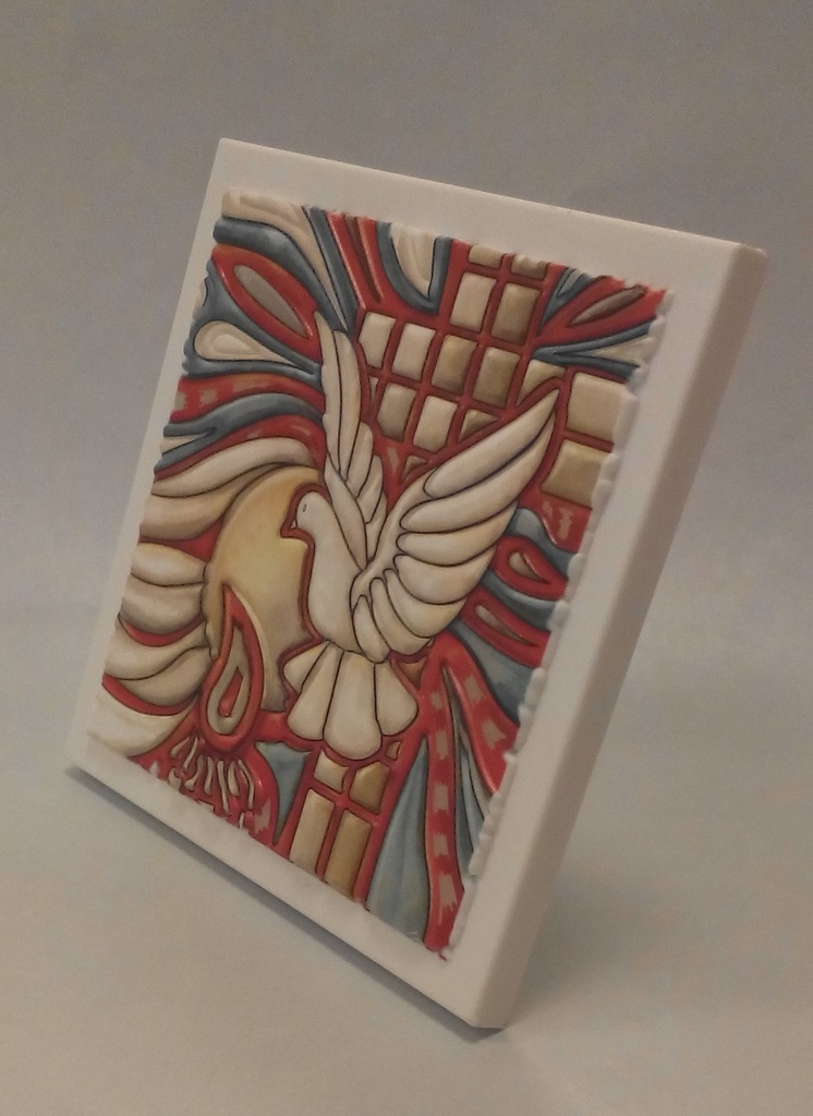 Bildrame HL. Geist Poly  (100x100mm)