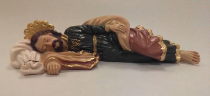 Statue HL.Josef - 20cm- poly/bemalt