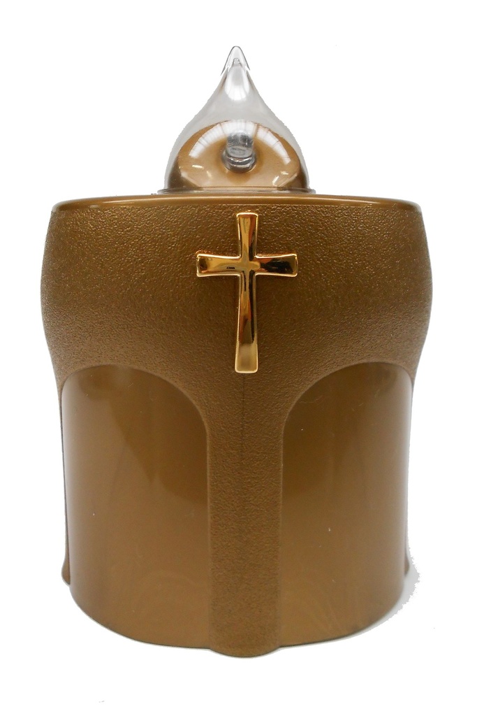 Lampe cimetière - doré (78x58x108mm)