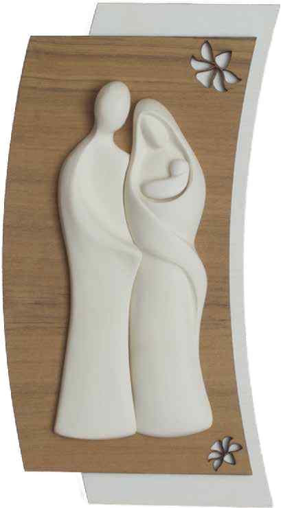 CADRE SAINTE FAMILLE 2 14*30CM 31288