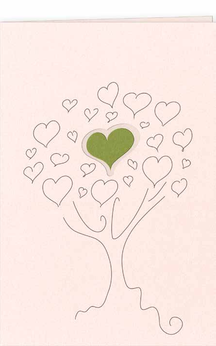CARTES DOUBLES DESSINS ARBRE