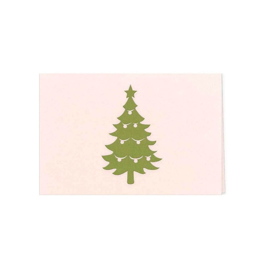 CARTES DOUBLES DESSINS NOEL SAPIN