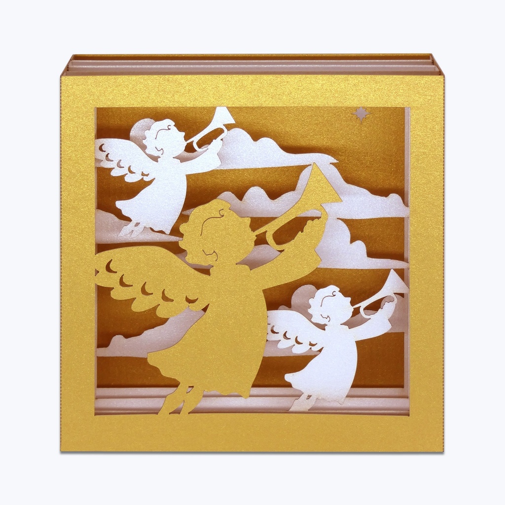 ANGES TROMPETTES OR