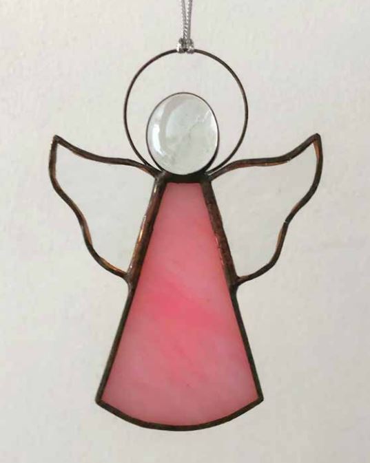 ANGE VITRAUX TIFFANY ROSE 7 … 8 CM