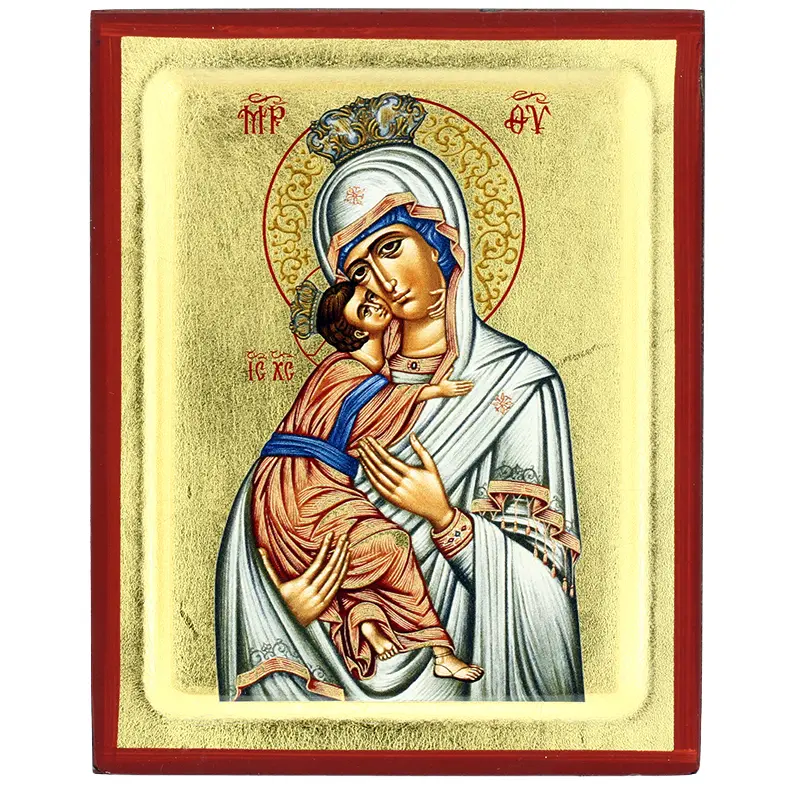 Icon - 0SF - 10x12,5cm - Virgin with child