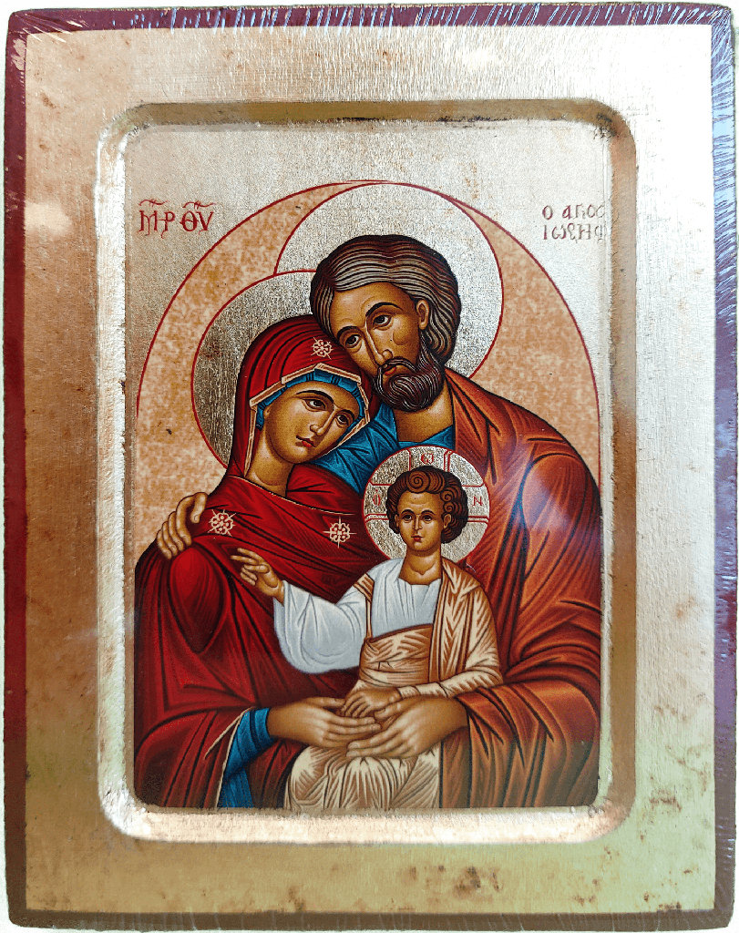 D0A      ENGRAVED SERIEGRAPHY ICON (10x13) - 326 Holy Family