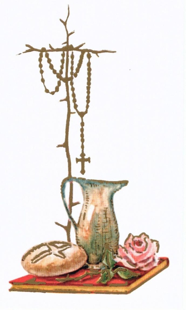 Communieprentje 7x12cm - nø 17