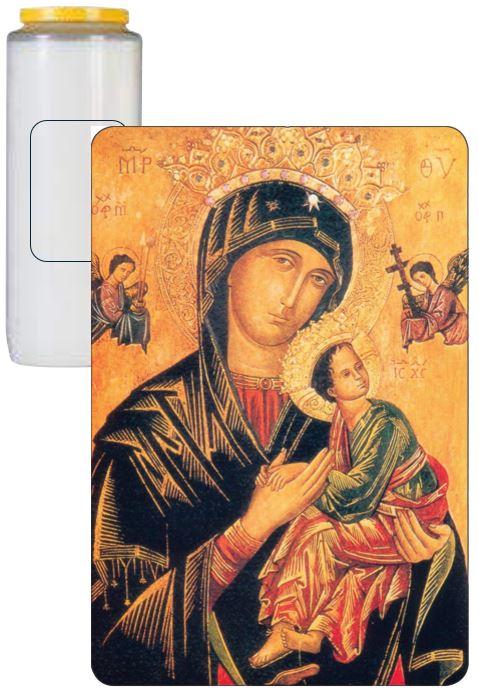 Bougie neuvaine Perpetuel Secours