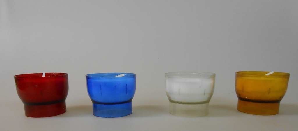 Cierge de dévotion 10C bleu