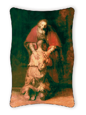 Kader met kindje/licht (110x70mm)