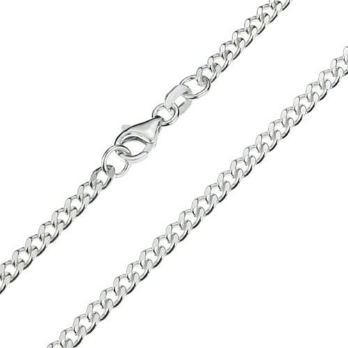 Ketting gourmet - zilver 925 (45cm)