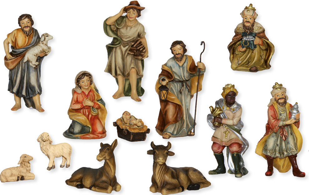 Johannes-Krippenfiguren - H 10cm