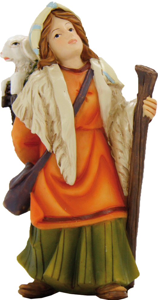 Bergère Avec Mouton - Groupe 9cm 