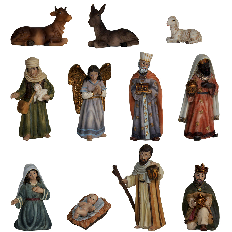 Krippenfiguren Orient - H 11cm 