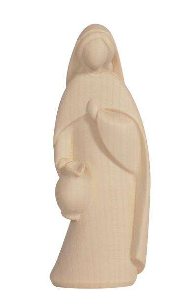 Porteuse d'eau 'LE-collection' - bois sculpté/natur - H 10cm