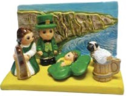 Crèche du monde ' Ireland' - 7x9cm