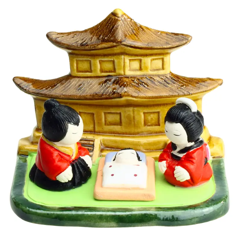 Kerstgroep "Japan" - 7x9cm