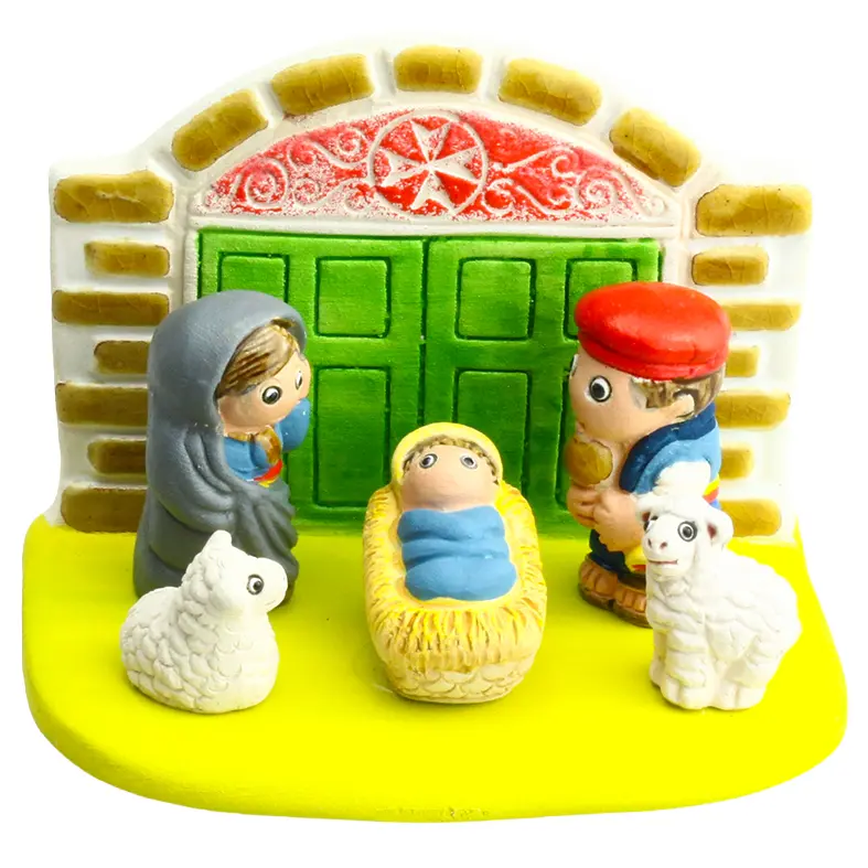 Kerstgroep "Malta" - 7x9cm