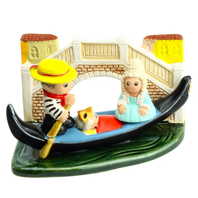 Crèche du monde 'Venice' - 7x9cm