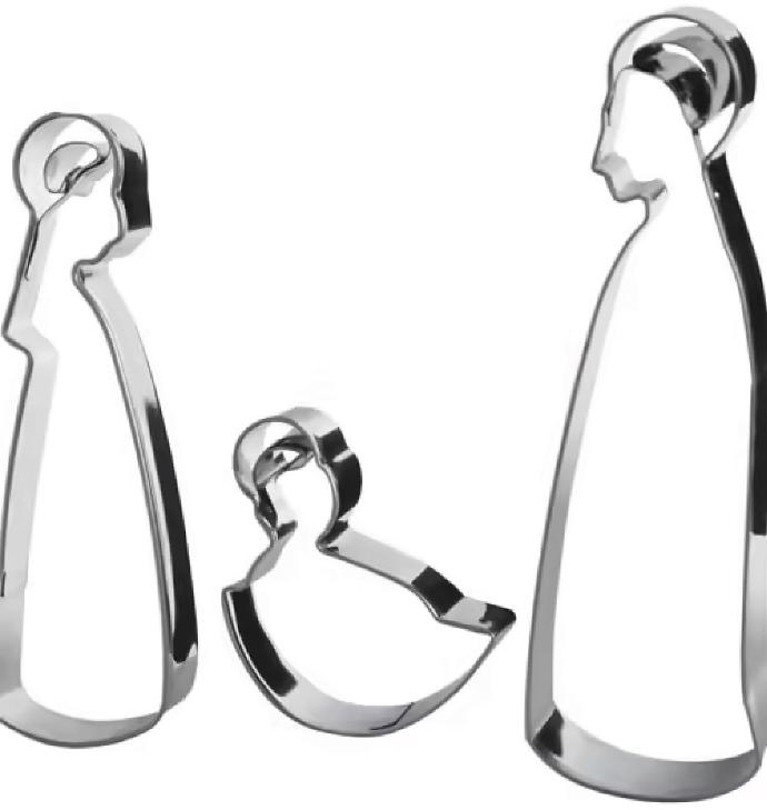 Cookie Cutter Holy Family