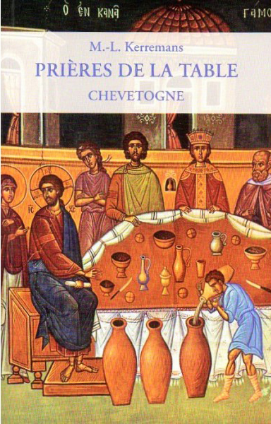 Livre Prières de table - Chevetogne