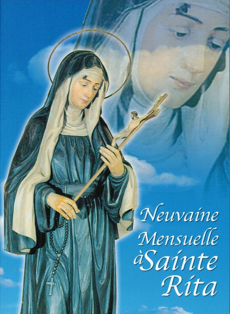 Boek Ste Rita, neuvaine Mensuelle