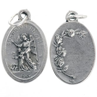 Medal Gardian Angel - metal (16x22mm)