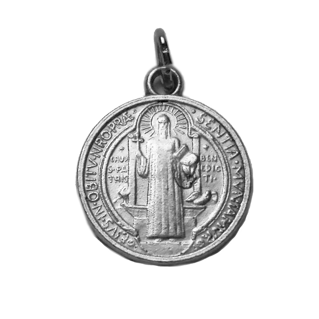Médaille St Benoit - métal (Ø18mm)