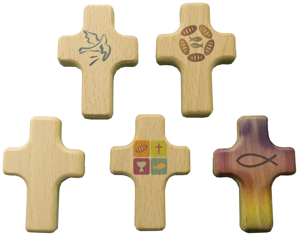 Satz vom 5 Handkreuze ( 45200-225-226-228-286 ) (40x60mm)