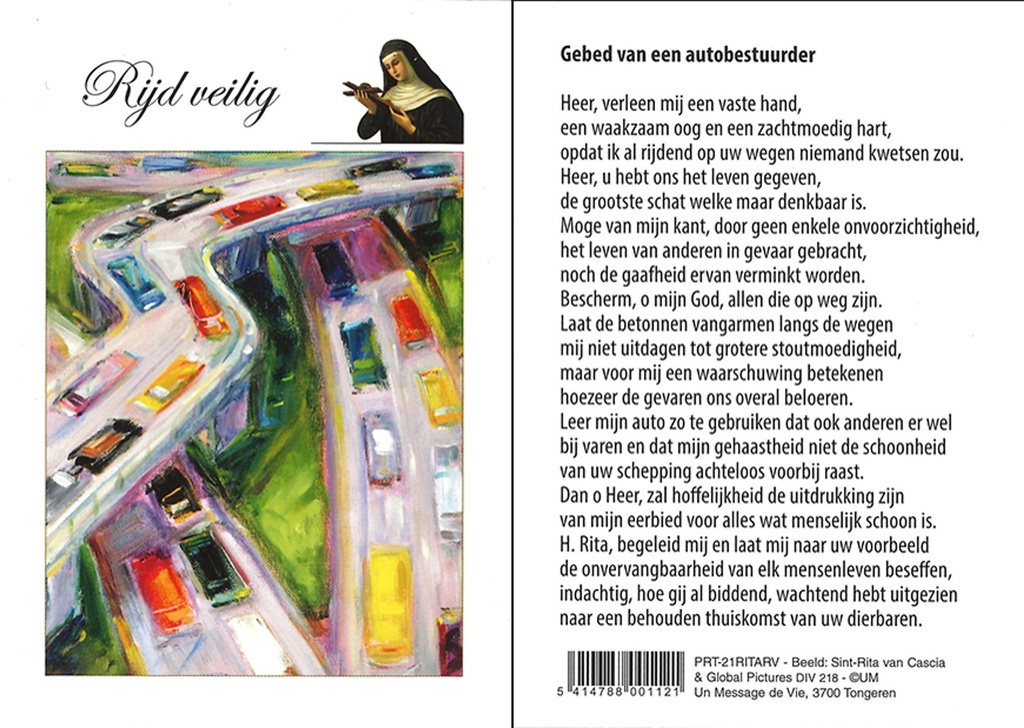 Bild - H Rita - Rijd veilig (70x100mm)