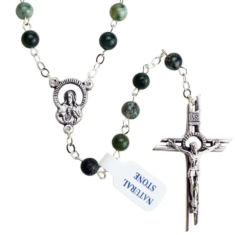 Chapelet en pierre précieuse - aventurin (⌀6mm)