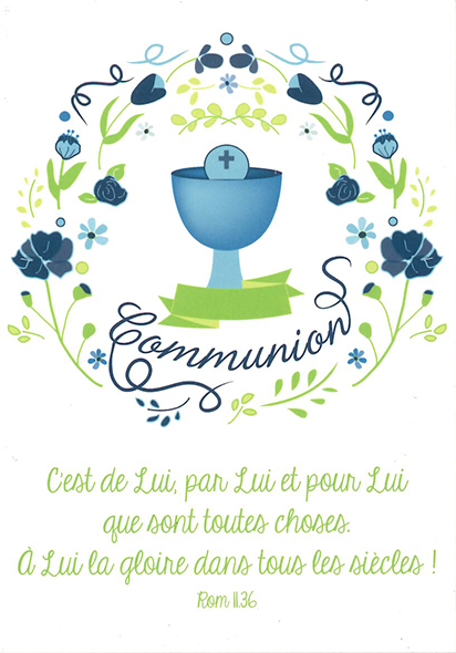 Signet confirmation - 70x100mm C'est de Lui, par...