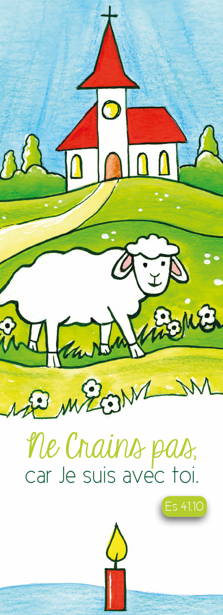 Signet communion - 5,5x15cm Ne crains point...