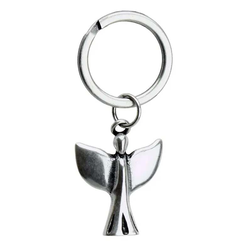 Sleutelhanger Engel/metaal (40x30mm)