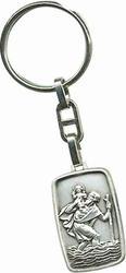 Porte-clés St Christophe - 30mm/rectangle