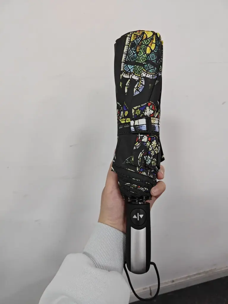 Paraplu - metaal/polyester/10K - automatisch - 105cm - eigen logo MC