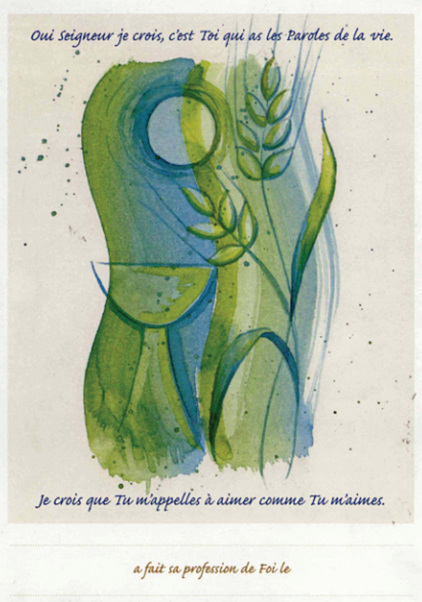 Souvenir Profession de Foi - DIC103