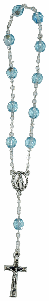 Dizainier - immitation cristal - bleu claire (⌀ 6mm)