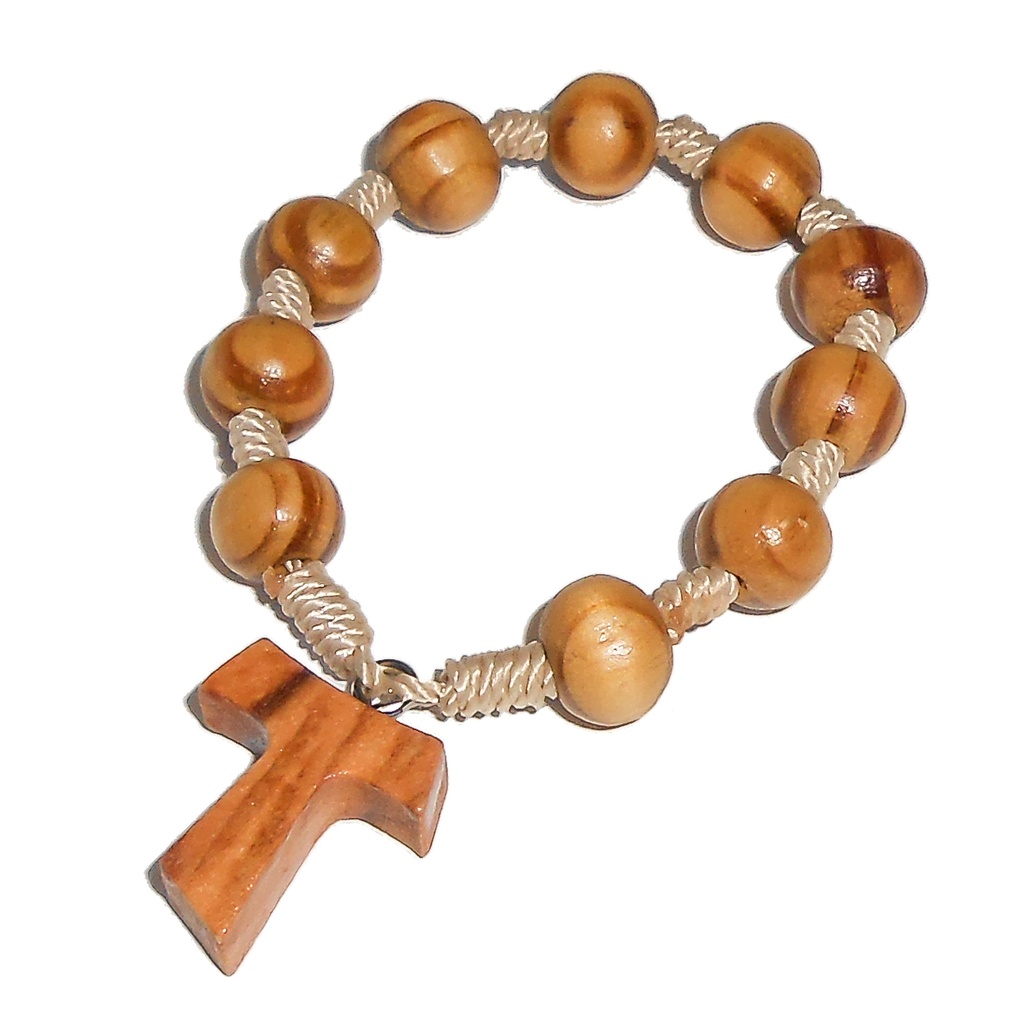 Tientje - hout op koord (⌀ 3mm)