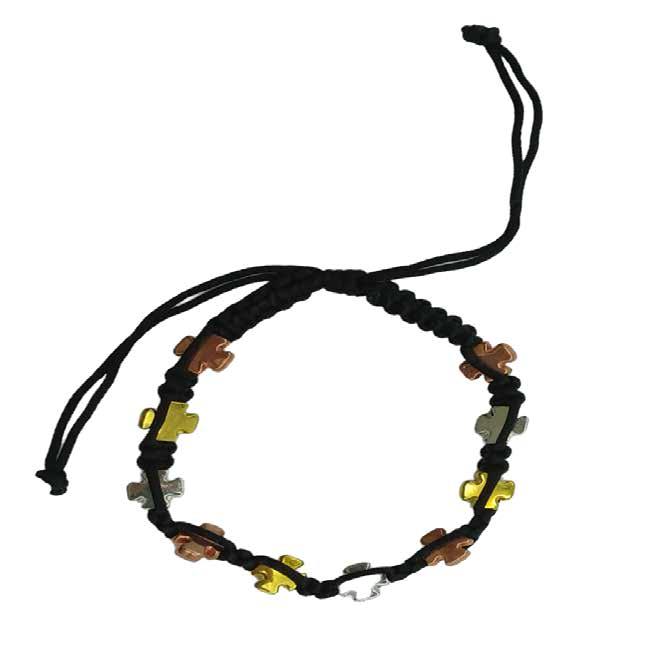 BRACELET CROIX 18 CM