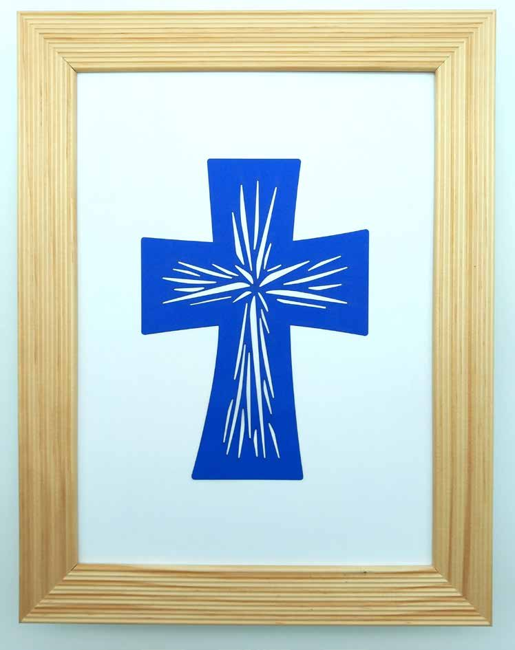 CADRE ILLUSTRE DECOUPE AU LASER 22,5*28,5cm