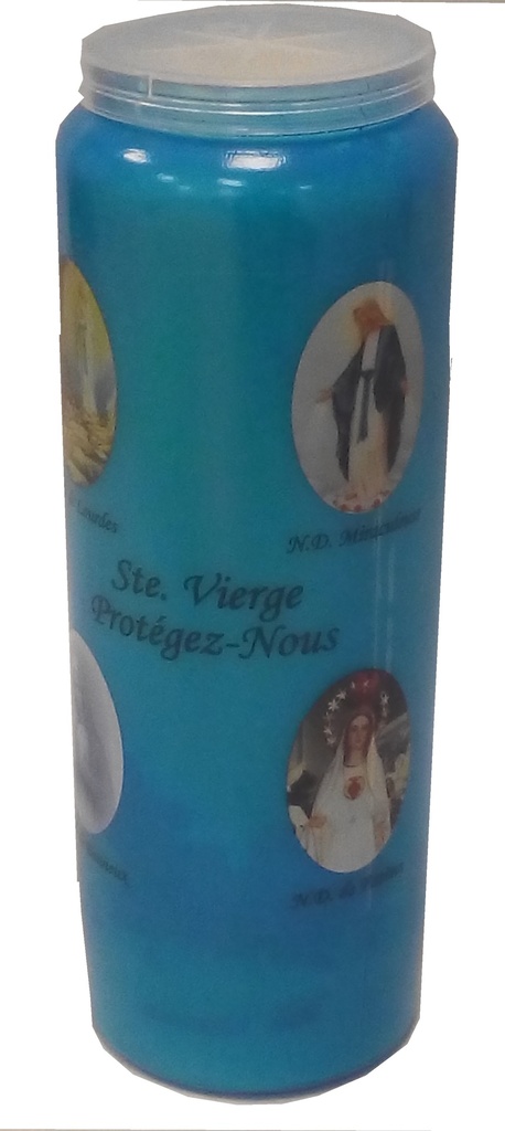 Noveenkaars/jasmijn - 'Ste Vierge protégez-nous'