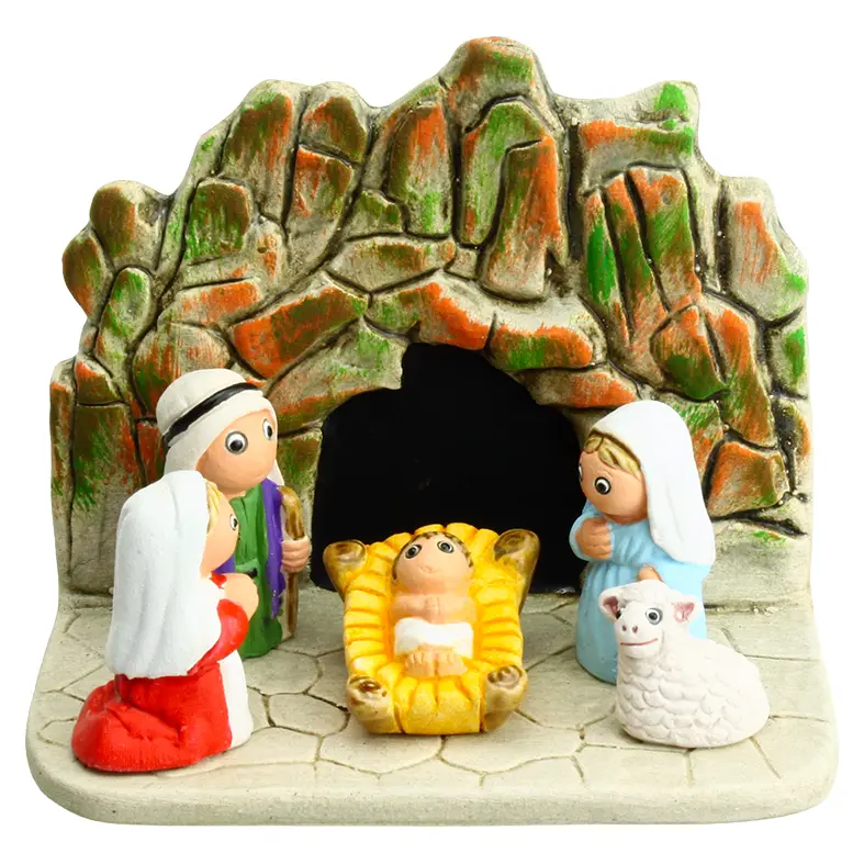 Nativity "Lourdes" - 7x9cm