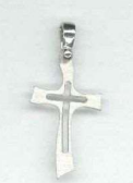Cross - silver plated 925‰ (20x24mm)