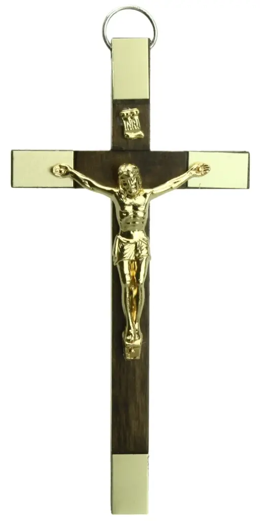 Kruisbeeld - hout/metaal met corpus