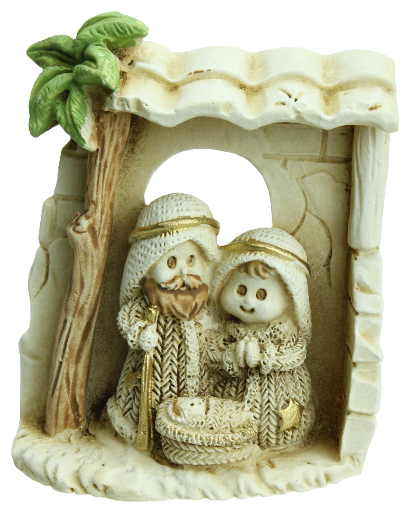 Blockkrippe - poly (55x60mm)