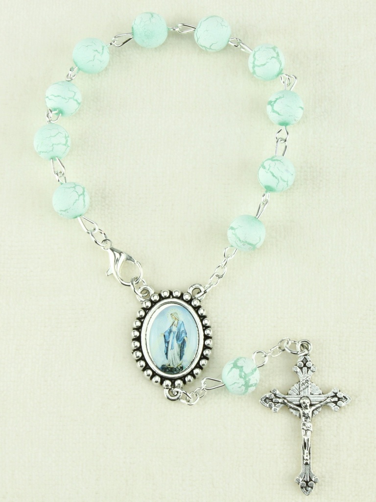 Tientje - plastiek - vert (Ø 8mm)