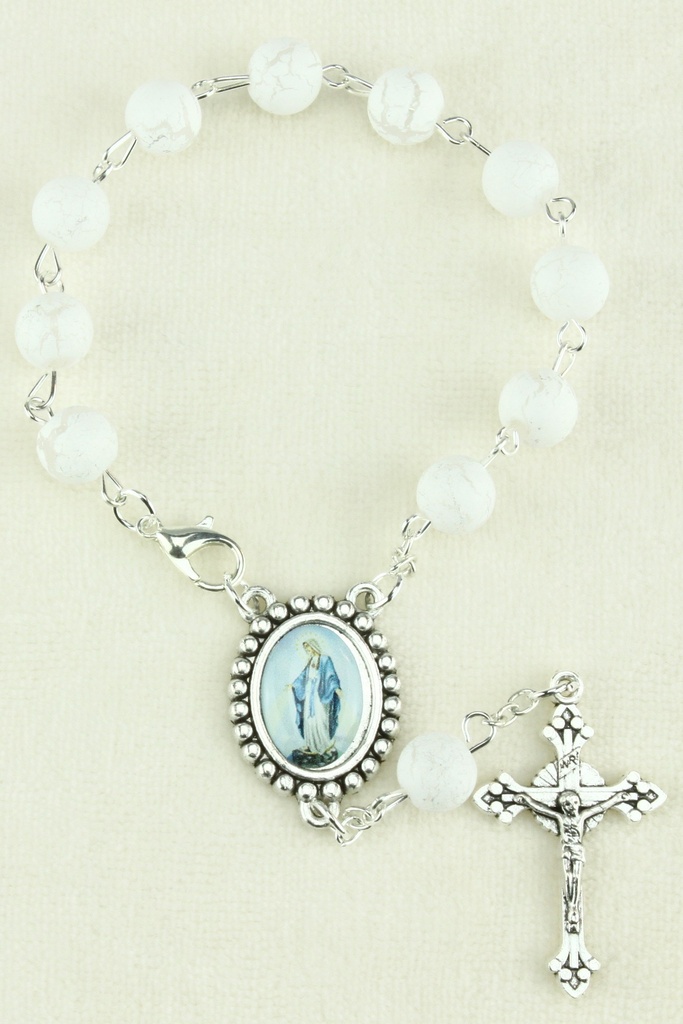 Dizainier - plastique - blanc (Ø 8mm)